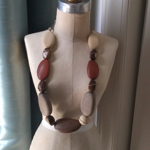 Chico's Jewelry - Chico's Womans Necklace Wooden